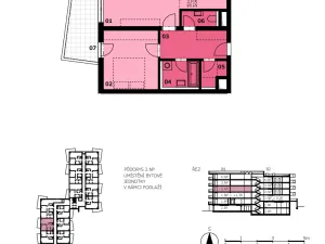 Prodej bytu 2+kk, Karlovy Vary, Sedlecká, 60 m2