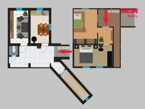 Prodej chaty, Třebovle - Království, 50 m2