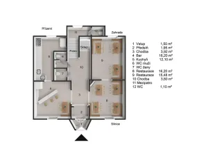 Prodej rodinného domu, Dubí, 302 m2