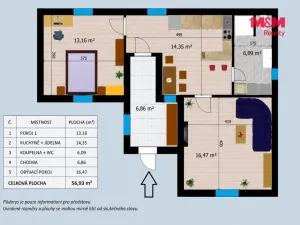 Prodej rodinného domu, Kutná Hora - Hlouška, Lorecká, 57 m2