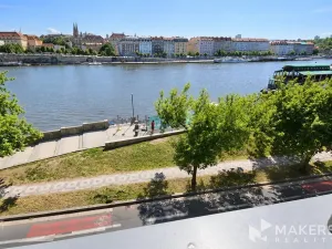 Pronájem bytu 3+kk, Praha - Smíchov, Hořejší nábřeží, 94 m2