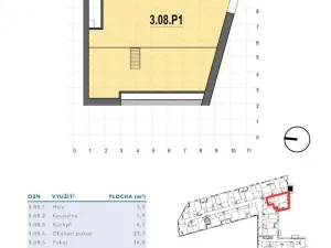 Prodej apartmánu, Vrchlabí - Hořejší Vrchlabí, Horská, 82 m2