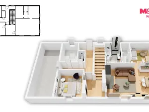 Prodej rodinného domu, Pastviny, 150 m2