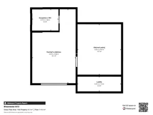 Pronájem bytu 1+1, Chomutov, Březenecká, 33 m2