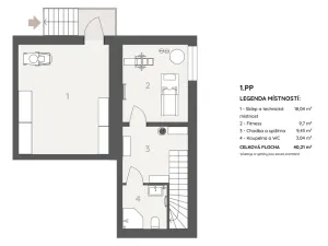 Prodej rodinného domu, Zlín, Příkrá, 124 m2