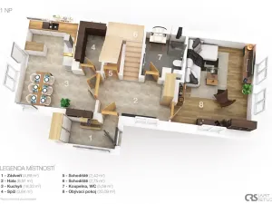 Prodej rodinného domu, Jirny, 5. května, 129 m2
