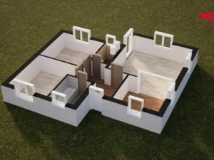 Prodej rodinného domu, Dolní Beřkovice, Horní hájek, 76 m2