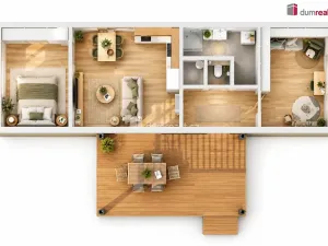Prodej rodinného domu, Ostrov, 75 m2