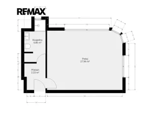 Prodej bytu 1+kk, Praha - Radlice, U Komína, 38 m2