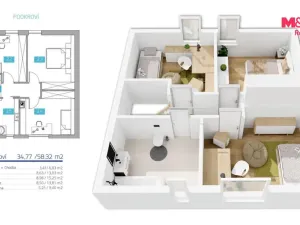 Prodej rodinného domu, Horní Lhota, Hlavní, 143 m2