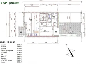 Pronájem rodinného domu, Zlonín, Měšická, 140 m2