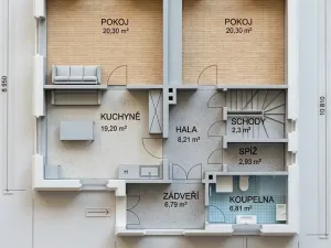 Prodej rodinného domu, Běleč, 200 m2