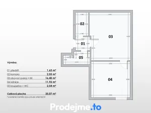 Prodej atypického bytu, Znojmo, 17. listopadu, 77 m2