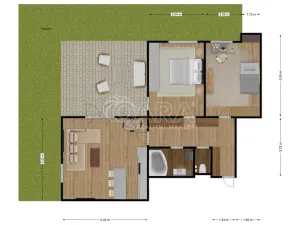 Pronájem bytu 3+kk, Holubice - Kozinec, Buková, 81 m2