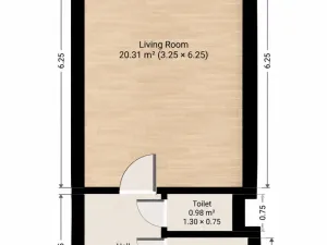 Prodej bytu 1+kk, Praha - Krč, Štúrova, 26 m2