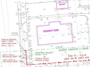 Prodej pozemku pro bydlení, Úžice, Vodolská, 599 m2