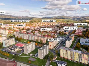 Prodej bytu 2+1, Ostrov, Lidická, 58 m2
