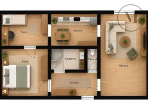 Prodej bytu 3+1, Dobšice, 73 m2