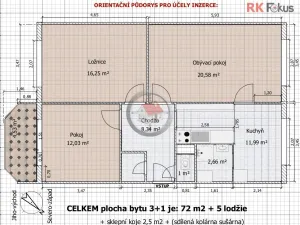 Pronájem bytu 3+1, Třebíč - Horka-Domky, Čeloudova, 77 m2