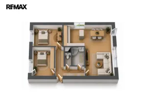 Prodej bytu 3+1, Příbram - Příbram VIII, U Školy, 72 m2