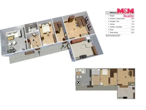 Prodej rodinného domu, Soběšice - Damíč, 161 m2