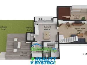 Prodej bytu 5+1, Modřice, Masarykova, 151 m2