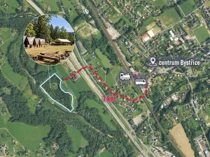 Prodej komerčního pozemku, Bystřice, 22458 m2