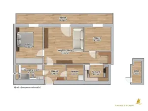 Prodej bytu 3+kk, Plzeň, Černická, 63 m2