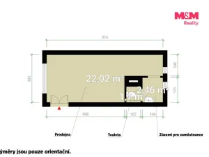 Pronájem kanceláře, Plzeň - Východní Předměstí, náměstí Generála Píky, 26 m2