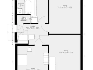 Pronájem bytu 3+1, Brno - Slatina, Bučovická, 70 m2