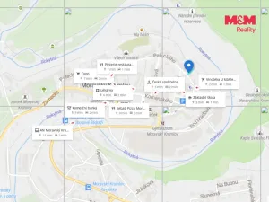 Prodej pozemku pro bydlení, Moravský Krumlov, Palackého, 343 m2