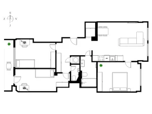 Prodej bytu 4+kk, Praha - Vinohrady, Blanická, 87 m2