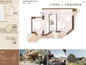 Prodej bytu 2+kk, Shengjin, Albánie, 39 m2