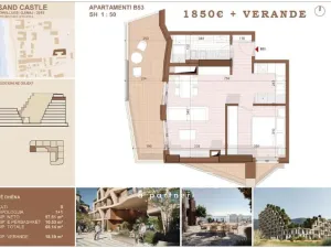 Prodej bytu 2+kk, Shengjin, Albánie, 39 m2