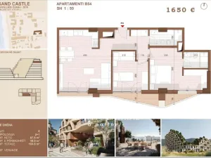 Prodej bytu 2+kk, Shengjin, Albánie, 39 m2