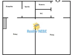 Pronájem bytu 2+kk, Praha - Michle, Na úlehli, 62 m2