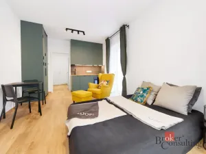 Pronájem bytu 1+kk, Brno - Zábrdovice, Hvězdová, 35 m2
