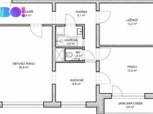 Prodej bytu 3+1, Orlová, F. S. Tůmy, 76 m2