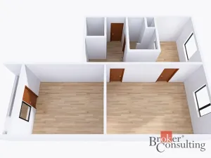 Prodej bytu 2+1, Vysoké Mýto - Litomyšlské Předměstí, Českých bratří, 68 m2