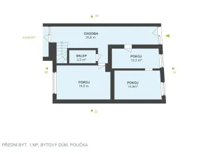 Prodej činžovního domu, Polička, Družstevní, 162 m2