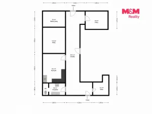 Pronájem bytu 3+1, Nemanice, 100 m2