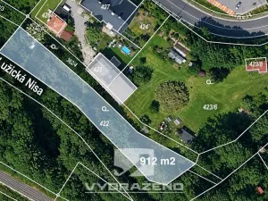 Prodej louky, Jablonec nad Nisou - Proseč nad Nisou, 912 m2