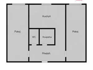 Prodej bytu 2+1, Olomouc - Hodolany, Masarykova třída, 51 m2