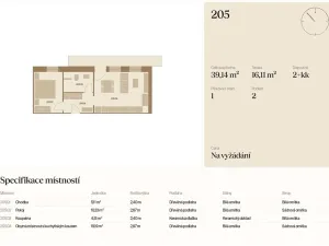 Prodej bytu 2+kk, Prášily, 39 m2