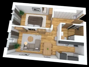 Prodej bytu 2+kk, Praha, Gregorova, 48 m2