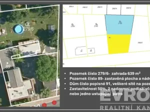 Prodej pozemku pro bydlení, Zlatníky-Hodkovice, Jesenická, 1301 m2
