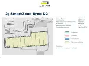 Pronájem skladu, Brno, U jezu, 22500 m2