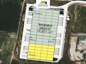 Pronájem výrobních prostor, Modřice, U Vlečky, 5542 m2