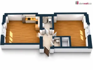 Prodej bytu 2+kk, Praha - Košíře, Plzeňská, 49 m2