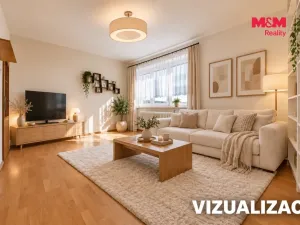 Prodej bytu 3+1, Velká Bystřice, Na Letné, 60 m2
